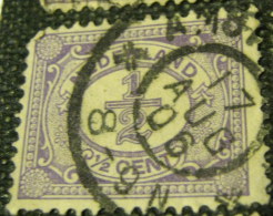 Netherlands 1898 Numeral 0.5c - Used - Oblitérés