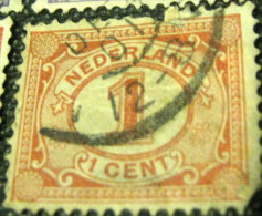 Netherlands 1898 Numeral 1c - Used - Oblitérés