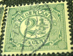 Netherlands 1898 Numeral 2.5c - Used - Oblitérés