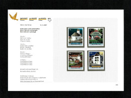 **FEUILLE DE COLLECTION Nr:490. PRO/P. T/NEUFS 1997 C/.S.B.K. Nr:B255/B258. Y&TELLIER Nr:1539/42. MICHEL Nr:1611/14.**** - Unused Stamps