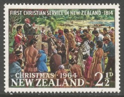 New Zealand. 1964 Christmas. 2½d MH. SG 824 - Neufs