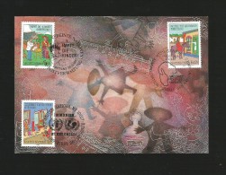 Vereinigte Nationen 1987  Maxi Card , Immunize The Child - 20.11.1987 -2 Scan - - Emissioni Congiunte New York/Ginevra/Vienna