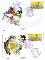 MAYOTTE 2010 Carte Enveloppe 1er Jour Vannerie Basketry - Other & Unclassified