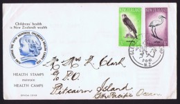 1961  Health Stamps - Birds Glenelg Health Camp Cancel On FDC To RARE RARE Destination:  PITCAIRN  Island - FDC