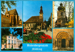 Delcampe - AK NÖ 2340 Mödling Spitalskirche Museum Pfarrkirche St.Othmar Romanischer Karner Rathaus Österreich Niederösterreich - Mödling