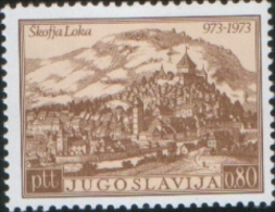 Jugoslavia Yougoslavie 1973 1000 Della Città Di Skofja Loka 1v Complete Set ** MNH - Unused Stamps