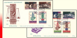Rwanda 0084/91(o) FDC  Universite Nationale Du Rwanda - 1962-69: FDC