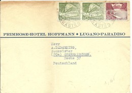 CARTA SUIZA  HOTEL HOFMAN 1953 - Hôtellerie - Horeca