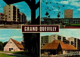 76-GRAND-QUEVILLY..LE CENTRE DE LA VILLE..4 VUES...CPM - Le Grand-Quevilly