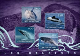 Central African Republic. 2014 Whales. (505a) - Whales