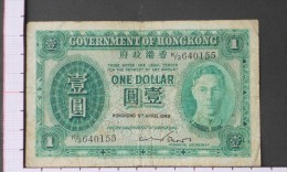 HONG KONG  1  DOLLAR  1949  DATE 09-04-1949 -  (Nº09551) - Hongkong