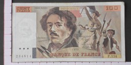 FRANCE  100  FRANCS  1989   -  (Nº09560) - 100 F 1978-1995 ''Delacroix''