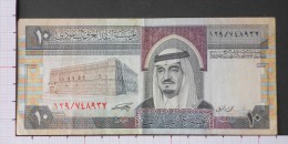 SAUDI ARABIA  10  RIYALS  1983   -  (Nº09568) - Arabie Saoudite