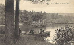 SAINT - HUBERT ..-- Etang St - Michel . Vers WOLUWE ( Mr MERTENS ) . Voir Verso . - Saint-Hubert