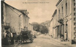 Cpa 79 Mazières Route De Niort - Mazieres En Gatine