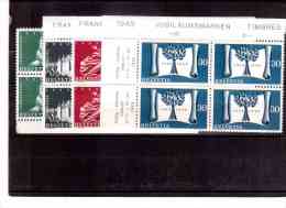 A36   -    SVIZZERA   -   SERIE COMPLETA NUOVA**  IN QUARTINA  D'ANGOLO  CAT. UNIFICATO NR.  453/456 - Unused Stamps