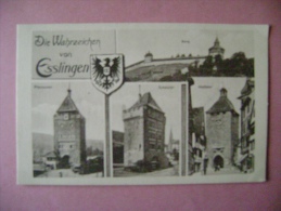 CP ALLEMAGNE - DIE WAHRZEICHEN VON ESSLINGEN - Esslingen