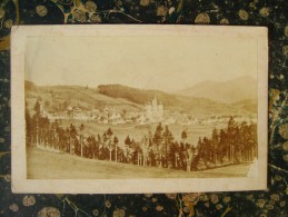 Mariazell-Maria Zell- PHOTO-photograhfer  N.Kus-CUT!!-67x103mm-cca 1865 (2855) - Mariazell