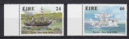 Ireland 1988 Transatlantic Crossing (by Ship / Airplane)  2v ** Mnh (18299) - Unused Stamps