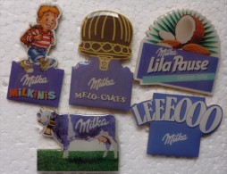 201411-CHOCOLAT MILKA 5 PINS - Lotes