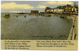 ABERDOVEY : THE JETTY - Merionethshire