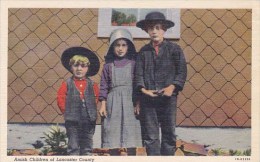 Amish Childern Of Lancaster County Pennsylvania 1951 - Lancaster