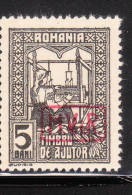 Romania 1912-18 Postal Tax Stamps German Occupation Mint Hinged - Nuevos