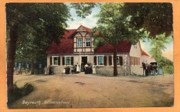 Bayreuth Rollwenzelhaus 1910 Postcard - Bayreuth