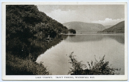 LAKE VYRNWY : TROUT FISHING, WATERFALL BAY - Montgomeryshire