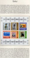 Türkiye Stamp On Stamps 1981 Türkei Block 19+GBl. ** 18€ 100.GT Atatürk Bloque Hojas M/s Bloc Se-tenant Sheets Bf Turkye - Hojas Bloque