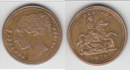 **** GRANDE-BRETAGNE - GREAT-BRITAIN - TOKEN TO HANOVER 1879 - QUEEN VICTORIA **** EN ACHAT IMMEDIAT !!! - Royal/Of Nobility