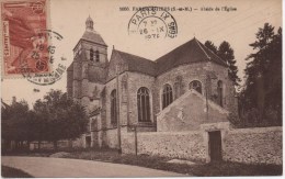 FAREMOUTIERS  ABSIDE DE L'EGLISE - Faremoutiers