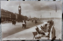 Carte Postale Ancienne Angleterre Weymouth Jubilee Clock & Esplanade Carte Photo - Weymouth
