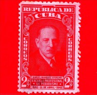 CUBA - Usato - 1946 - Manuel Marquez Sterling - Scuola Professionale Di Giornalismo - 2 - Gebraucht