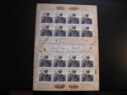 F10-13  SC# 2369i   Feuille De 16, Histoire Des Noirs, W. Hall, Black History; Sheet Of 16;    2010 - Fogli Completi