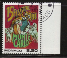 CIRCUS CIRCO ZIRKUS  - CIRQUE FESTIVAL - MONACO 1989 MI 1940 - CLOWN NH WITH GUM  EXCELENT CONDITION - Cirque