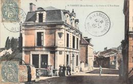 St Varent     79    La  Poste Et Rue Basse - Sonstige & Ohne Zuordnung
