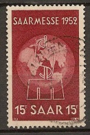 Sarre -Foire 1952 YT 304 Obl. / Saarland - Messe Mi.Nr. 317 Gestempelt - Used Stamps