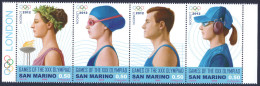 2012 SAN MARINO "LONDRA 2012 - GIOCHI DELLA XXX OLIMPIADE" SINGOLO MNH* - Unused Stamps