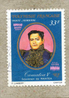 POLYNESIE Frse :  Anciens Souverains De Polynésie : "Tamatoa V" Souverain De Raiatea - - Used Stamps