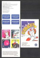 CIRCUS ZIRKUS CIRQUE - WEDEN SUEDE SCHWEDEN 2002 MNH BOOKLET MI 2295 - 2298 EUROPA - Cirque