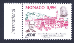 2013 MONACO "ASCAT GRAND PRIX SINGOLO MNH* - Unused Stamps