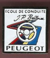 39436-pin's .Peugeot.J.P.Beltoise.Ral Lye.. - Peugeot