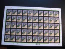 F10-46  SC# 2407  Feuille De 50,  Insectes Utiles, Assassin Bug, Beneficial Insects; Sheet Of 50;  2010 - Full Sheets & Multiples