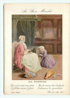 PRIX FIXE - CHROMO - AU BON MARCHE - EXPOSITION UNIVERSELLE 1900 - LE PARDON De CHARDIN - Au Bon Marché