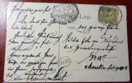 UNGHERIA 1905 27 Agosto BUDAPEST - Cartolina Viaggiata X GRAZ Annullo Arrivo - VEDI FOTO - Cartas & Documentos