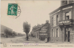 Estrées-Saint-Denis - Route De Flandre. Vue Prise De L'hôtel De La Gare - Estrees Saint Denis