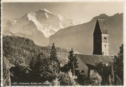 Unterseen - Kirche Mit Jungfrau - Unterseen