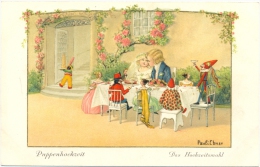 Kinder, Hochzeitspaar Mit Gästen, Sign. Pauli Ebner - Ebner, Pauli