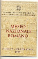 ITALIA 2000 LIRE  MONETA CELEBRATIVA ARGENTO  "MUSEO NAZIONALE ROMANOI" ANNO 1999 - Commémoratives
